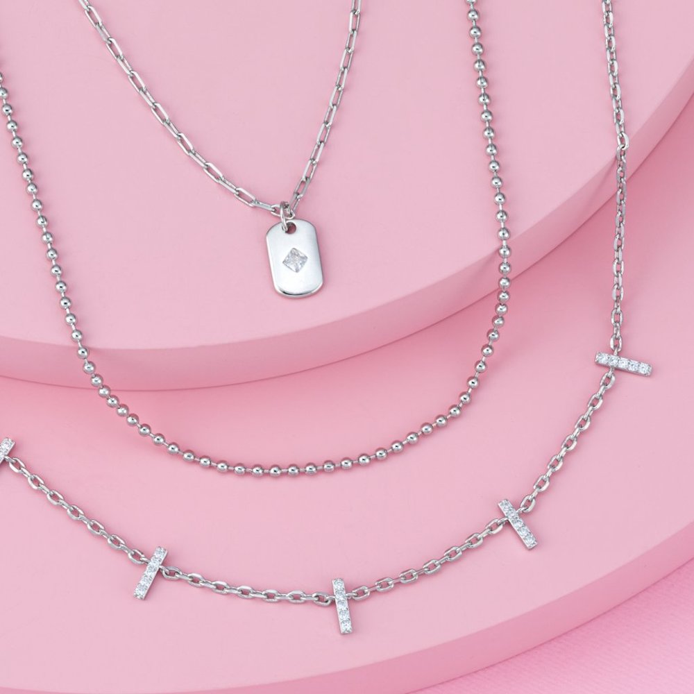 Boho Layered Necklace, Charmed Aroma Wanderlust Collection